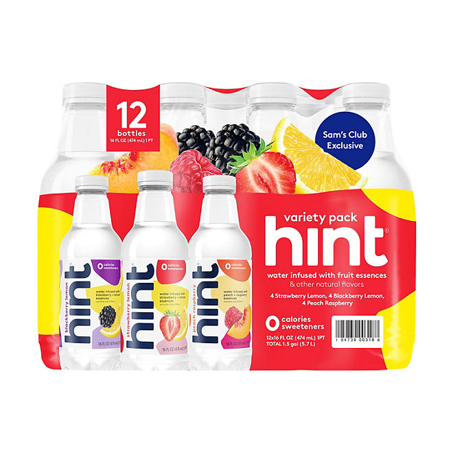 Hint Water Variety Pack 16 oz.