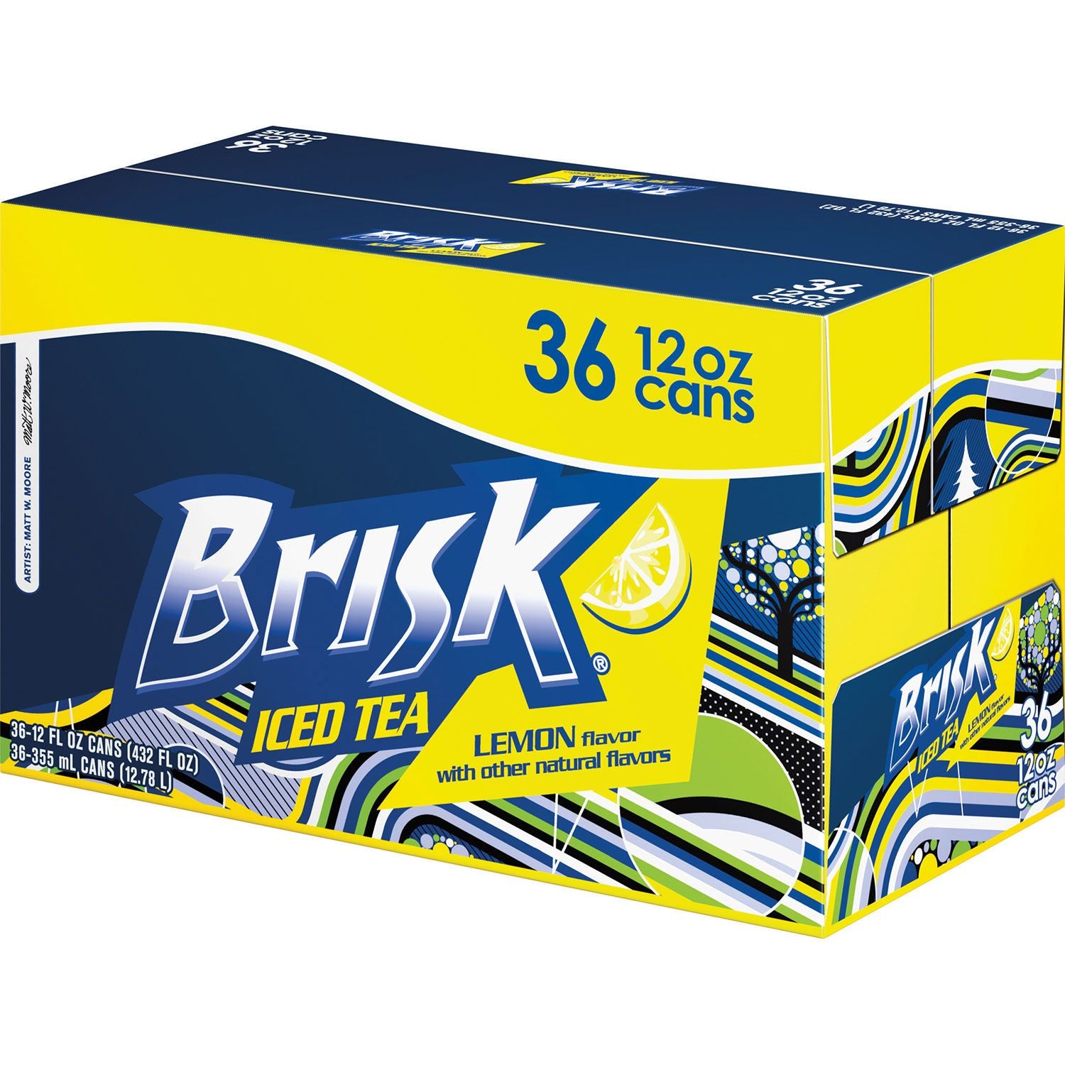 Lipton Brisk® Lemon Iced Tea, 6 pk / 16.9 fl oz - Kroger
