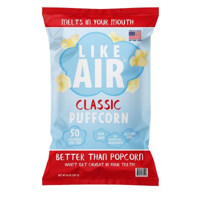 Like Air™ Like Air Puffcorn, Classic 4 Ounce Pack Of 12
