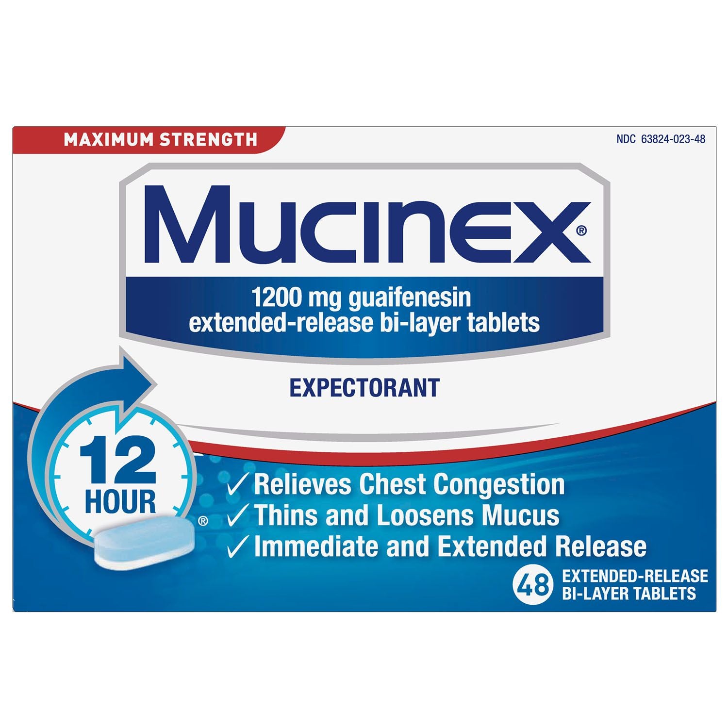  Mucinex Chest Congestion Maximum Strength 12 Hour