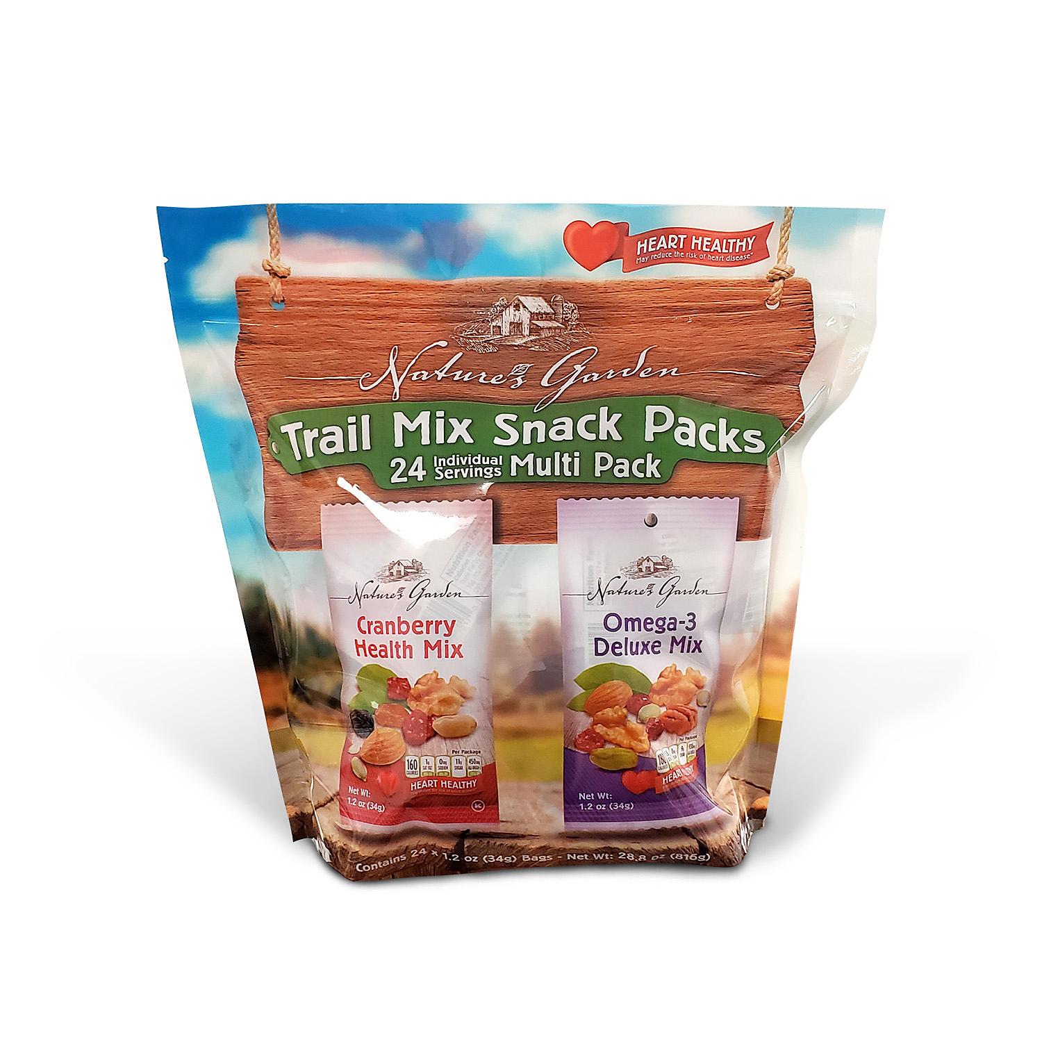 Nature s Garden Trail Mix Snack Packs 24 ct. My Kosher Cart