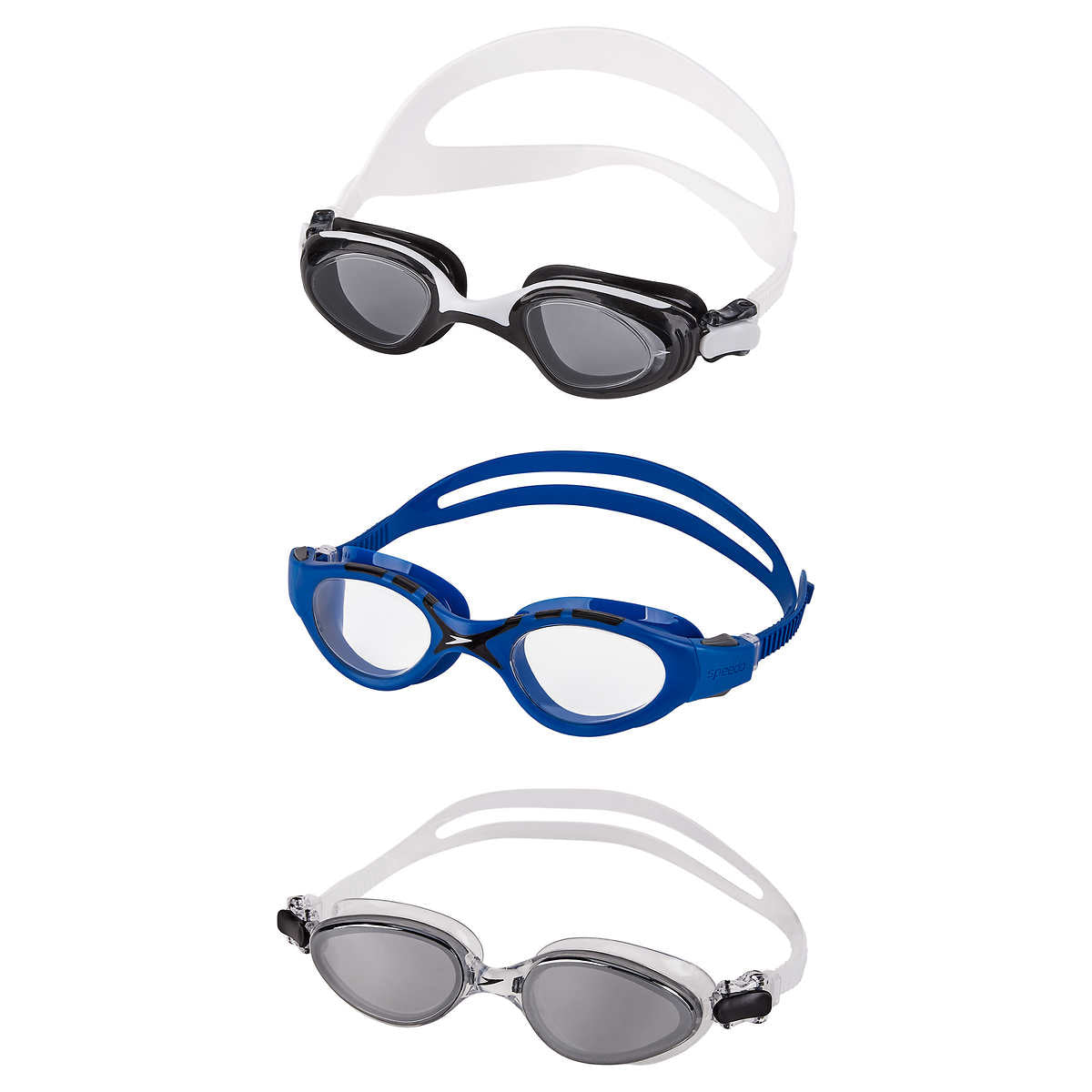 Speedo Adult Unisex Swim Goggles 3 pack Ages 14 and up My Kosher Cart