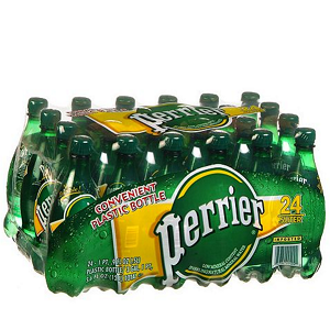 Perrier Sparkling Mineral Water 24ct 11 fl. oz Glass Bottles