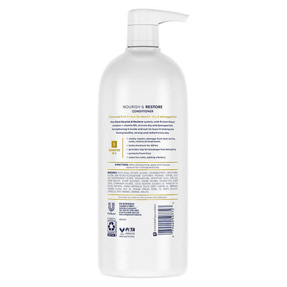 Dove Nourish & Restore 5-in-1 Conditioner, 33.8 fl. oz.