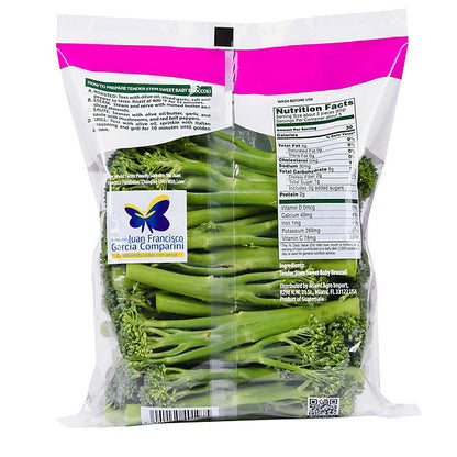 New World Farms Sweet Broccoli Tender Stems 1.5 lbs.