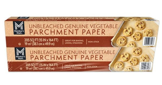 Member's Mark Unbleached Parchment Paper, 410 sq. ft., 2 pk.