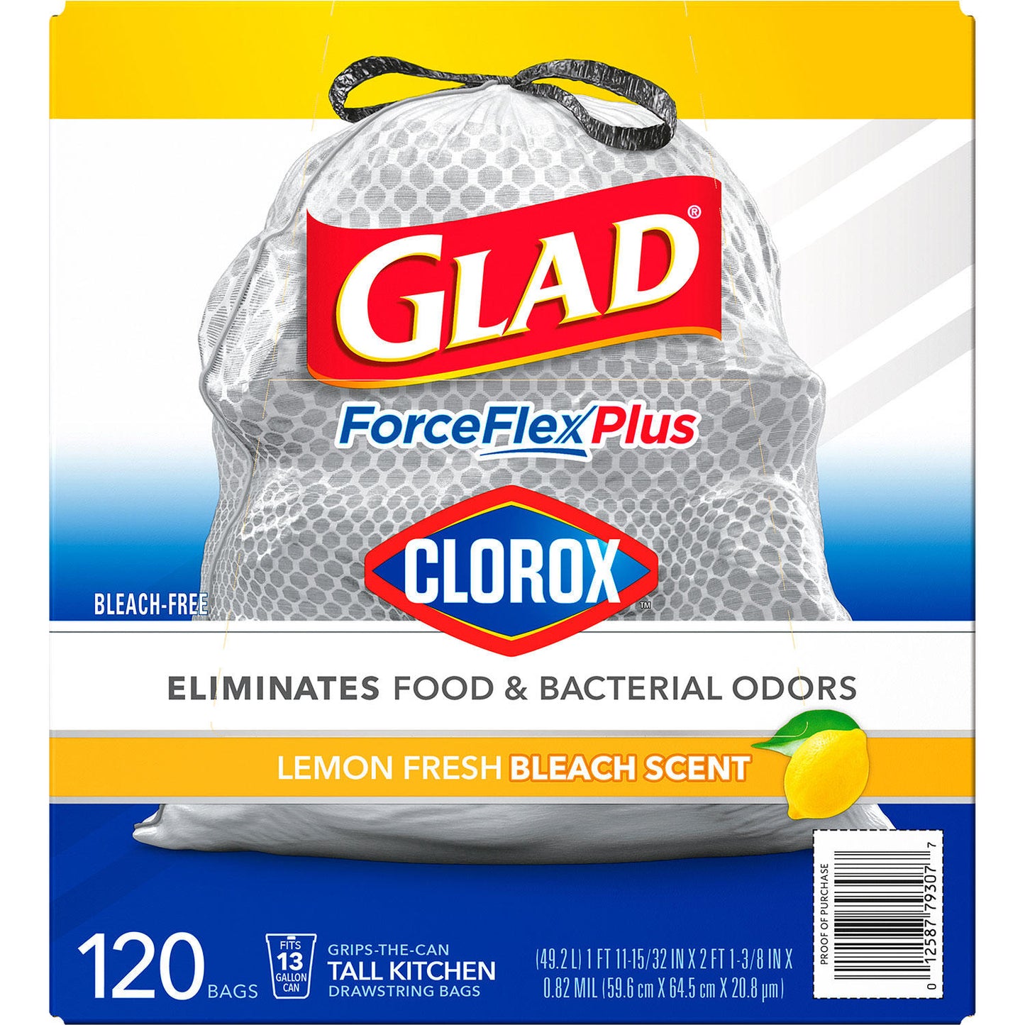 Clorox 13 Gal Glad Tall Kitchen Bag