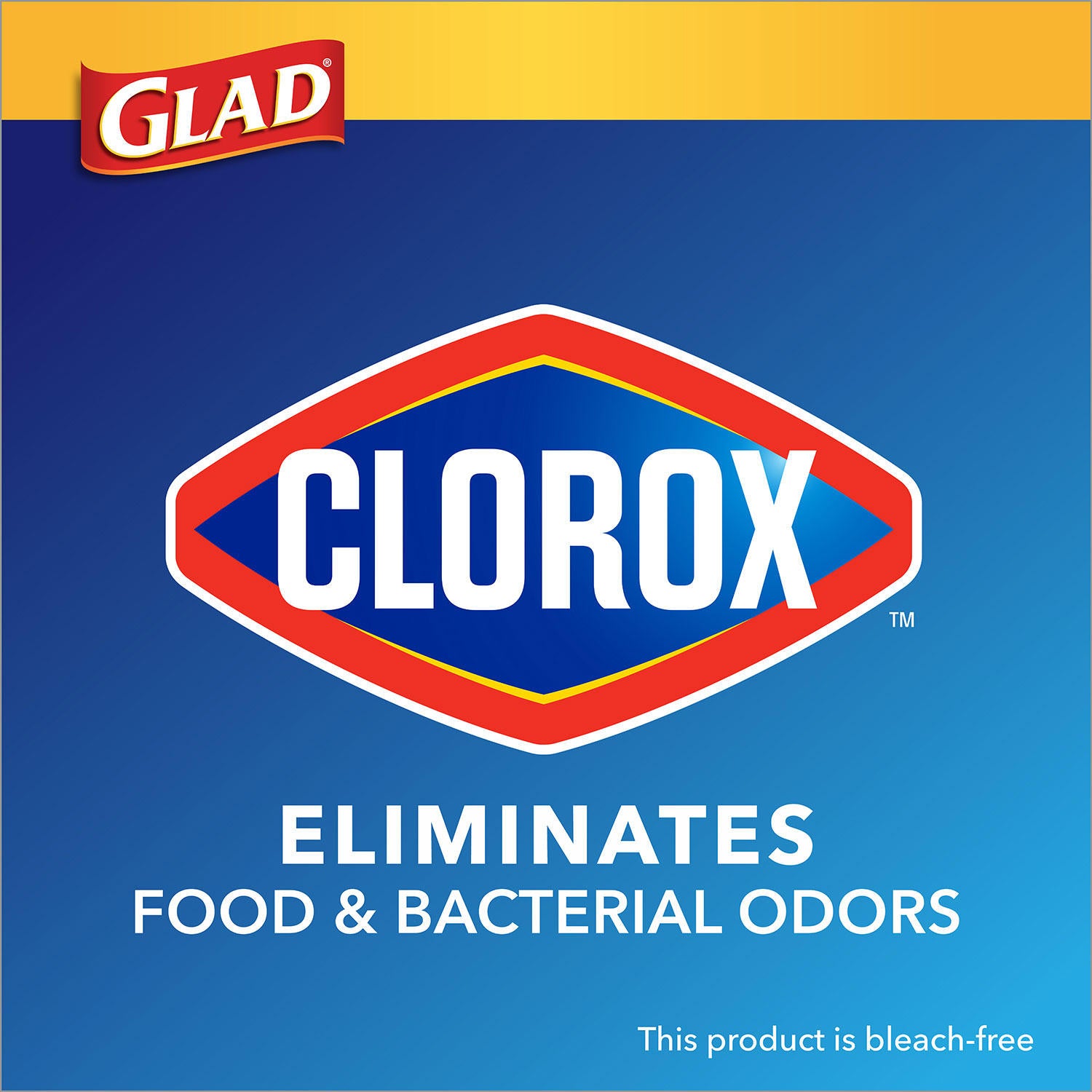 Clorox Glad Forceflex Kitchen Drawstring 13 Gallon Trash Bags