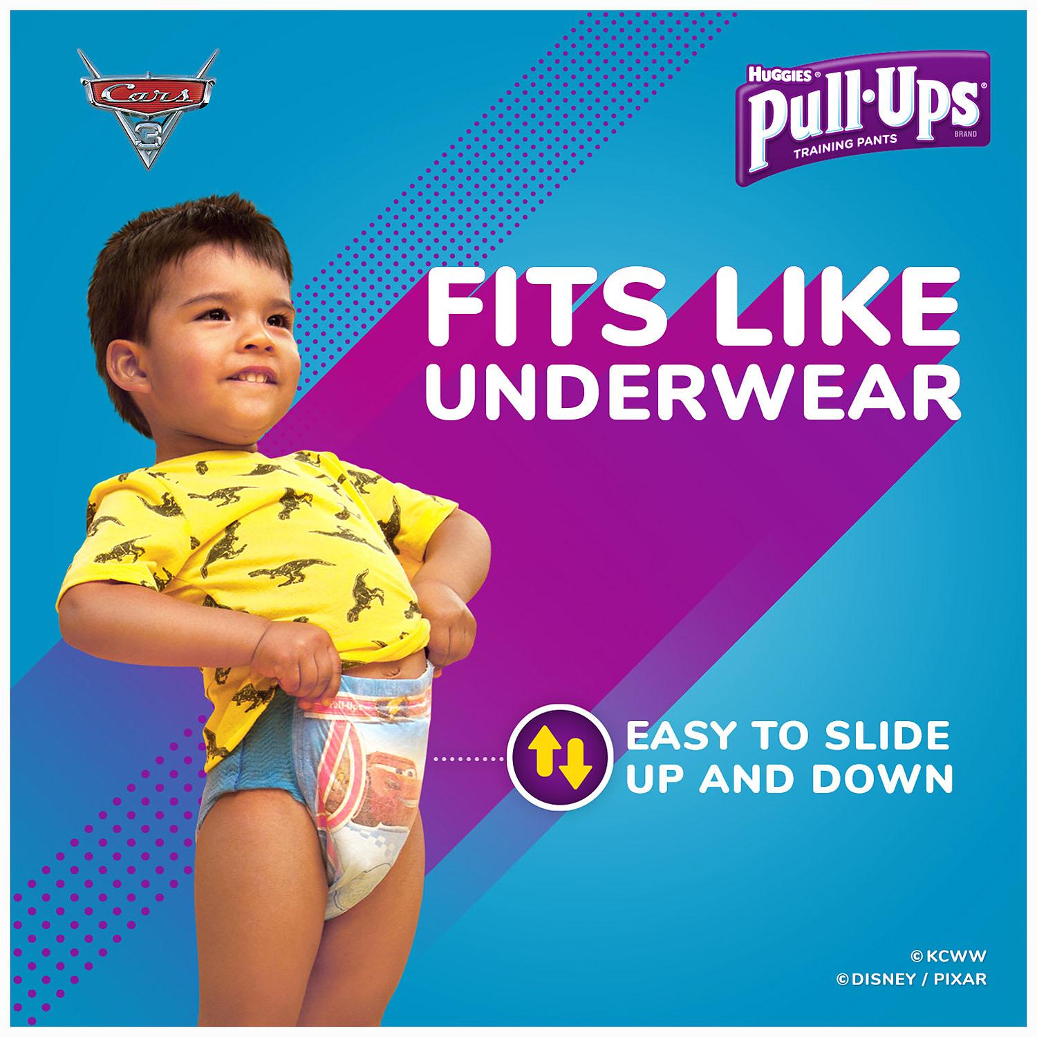 Huggies Pull-Ups Plus Training Pants For Boys 2T-3T:18-34lbs,128ct FREE  SHIPPING