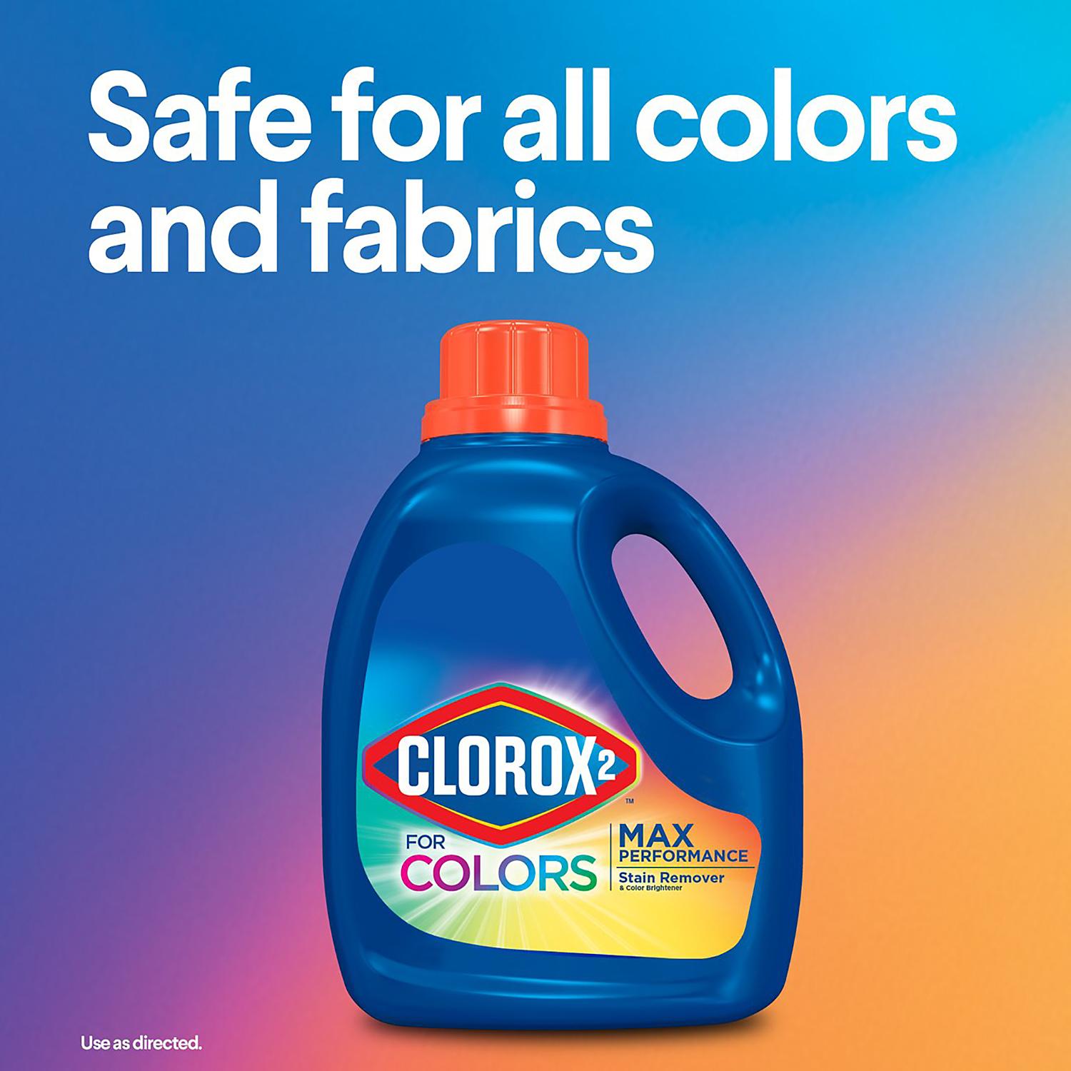 Clorox 2 MaxPerformance, Laundry Stain Remover & Color Booster, 82