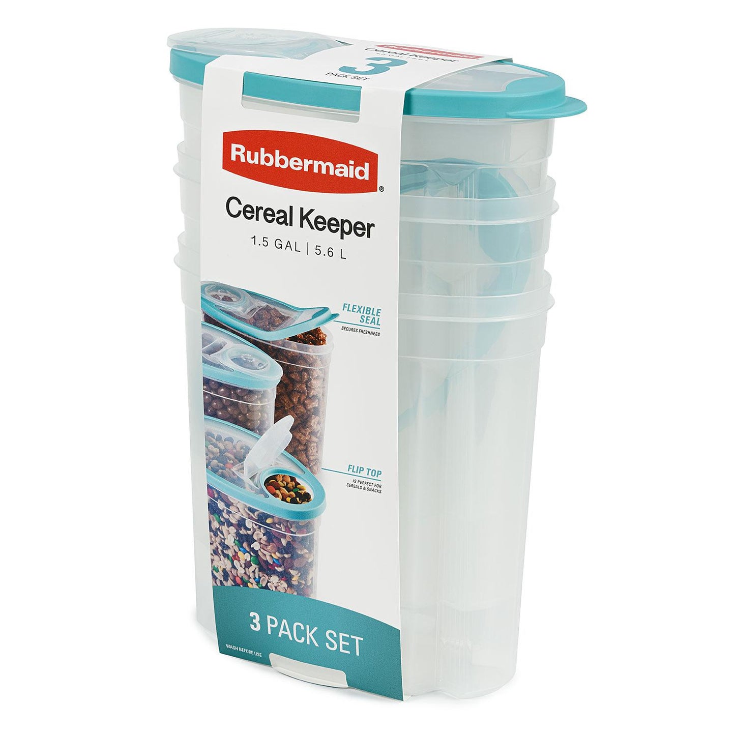 Rubbermaid cereal containers - household items - by owner