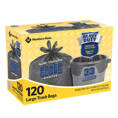 Buy High-Quality 33 Gallon Heavy Duty Trash Bags – Perfect for