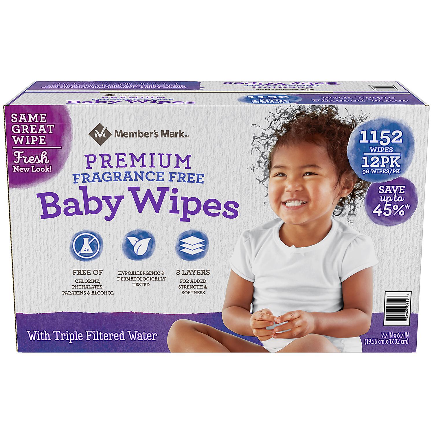 Pampers store wipes 1152