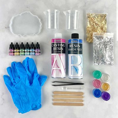 Resin deals art kit