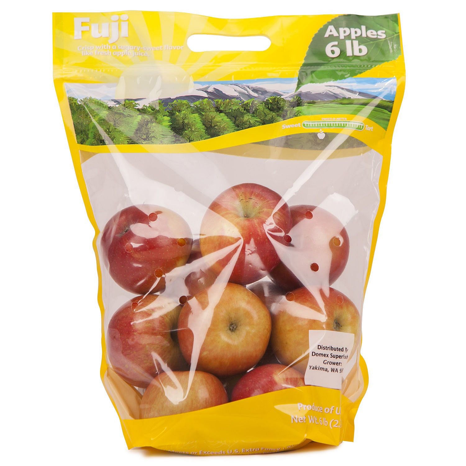Fresh Fuji Apples, 3 lb Bag 