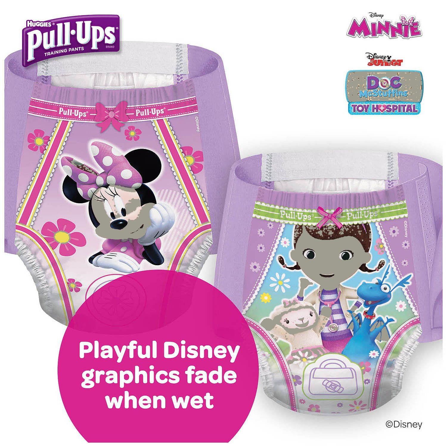 Huggies Pull Ups Learning Designs Big Pack, 4T-5T Girl, 40 Count, Packaging  May Vary : : Baby