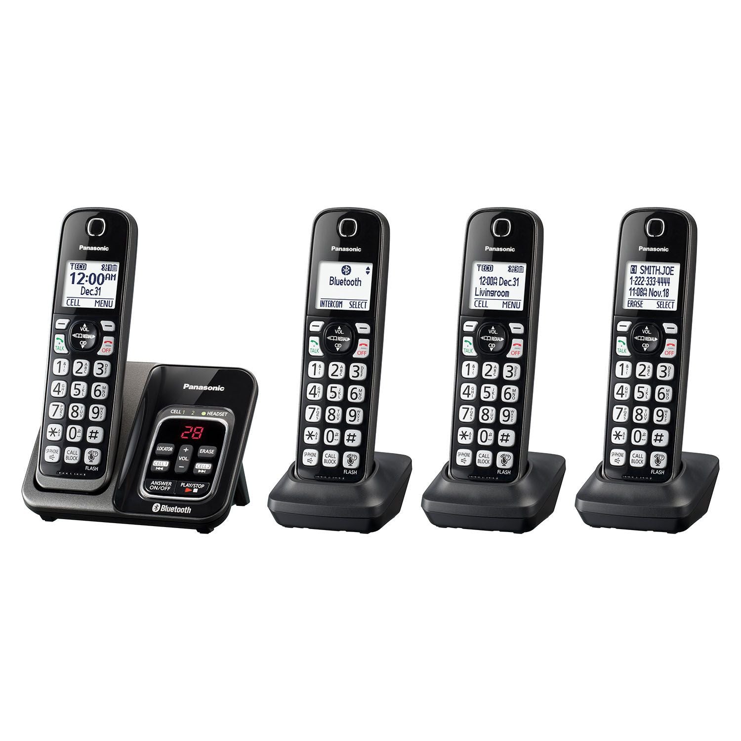 Panasonic Bluetooth cordless discount phone syste