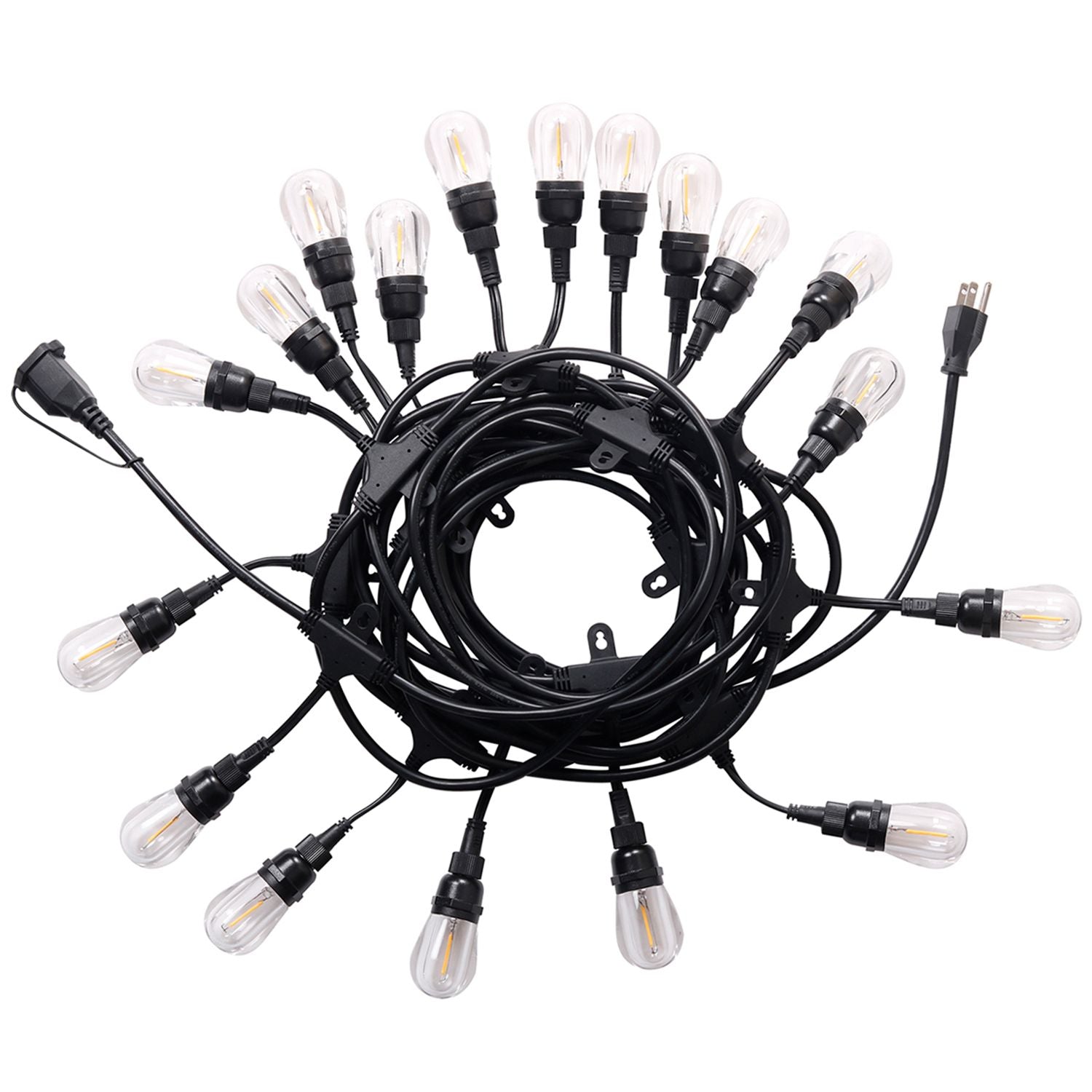 Feit Electric 48 LED Filament String Light Set My Kosher Cart