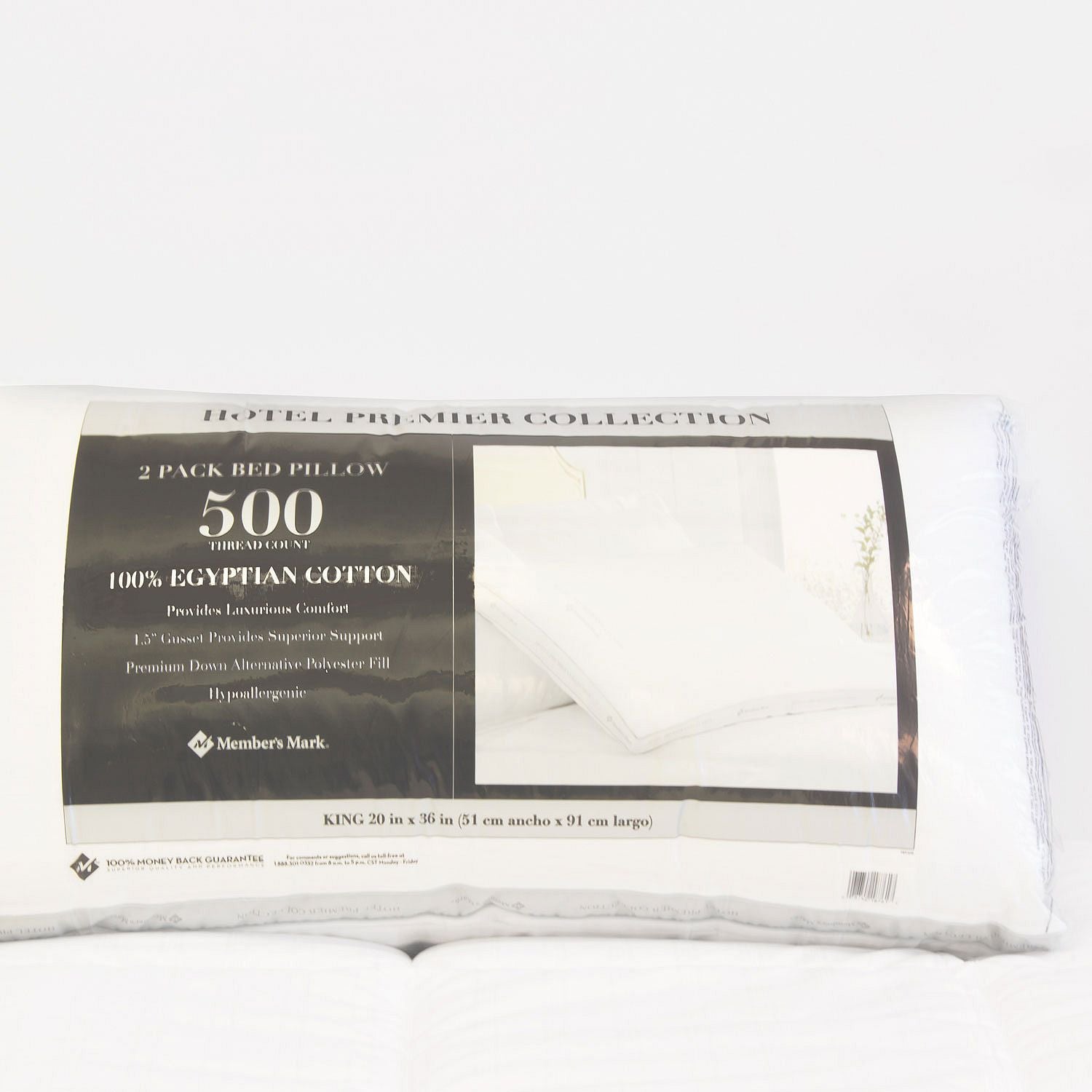 Members mark hotel premier clearance collection pillows