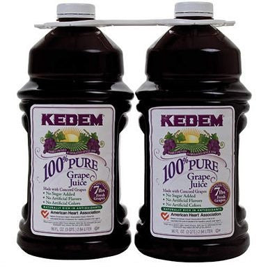 Kedem 100% Grape Juice - 1/96oz – My Kosher Cart