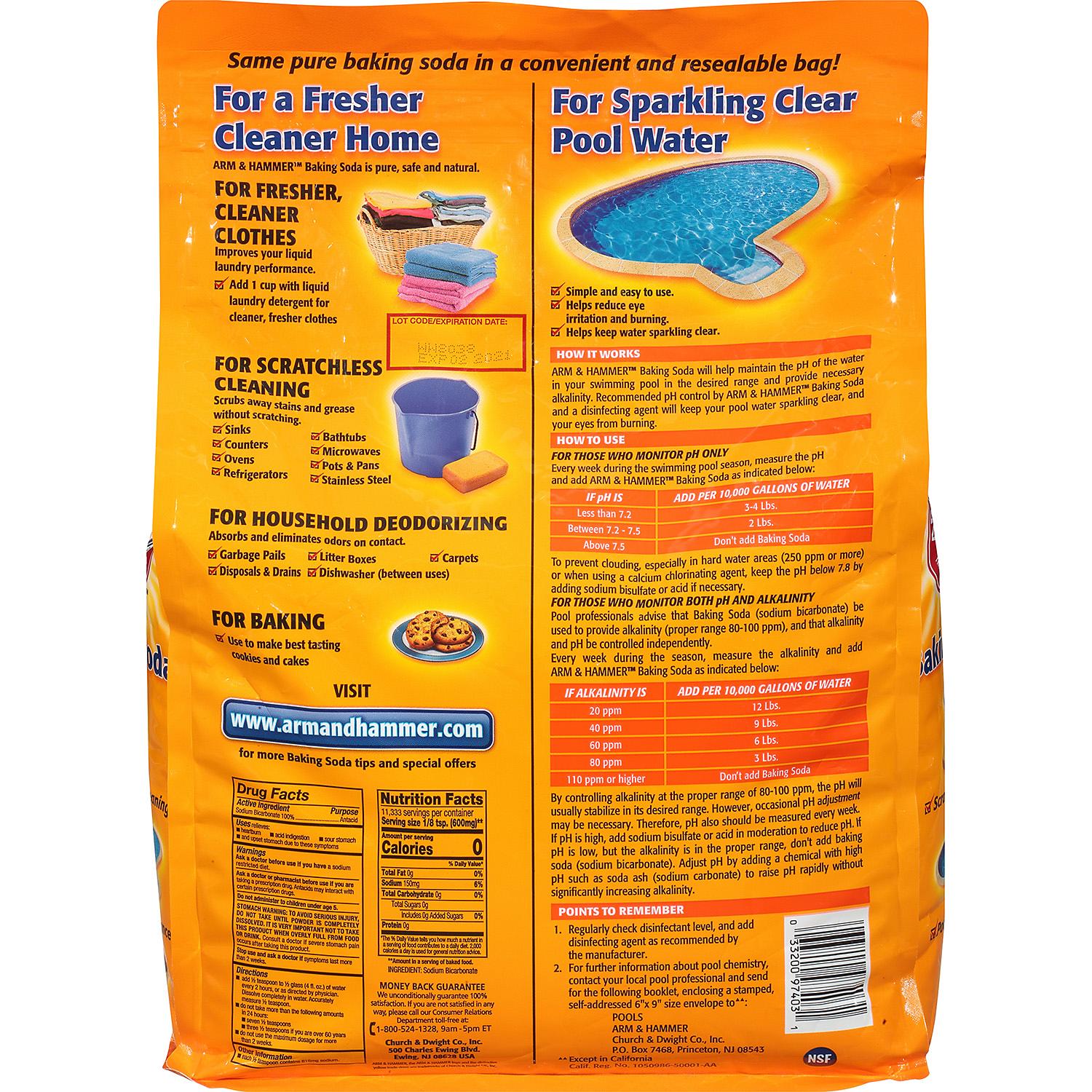 Arm and hammer 12 lbs. 2025 baking soda