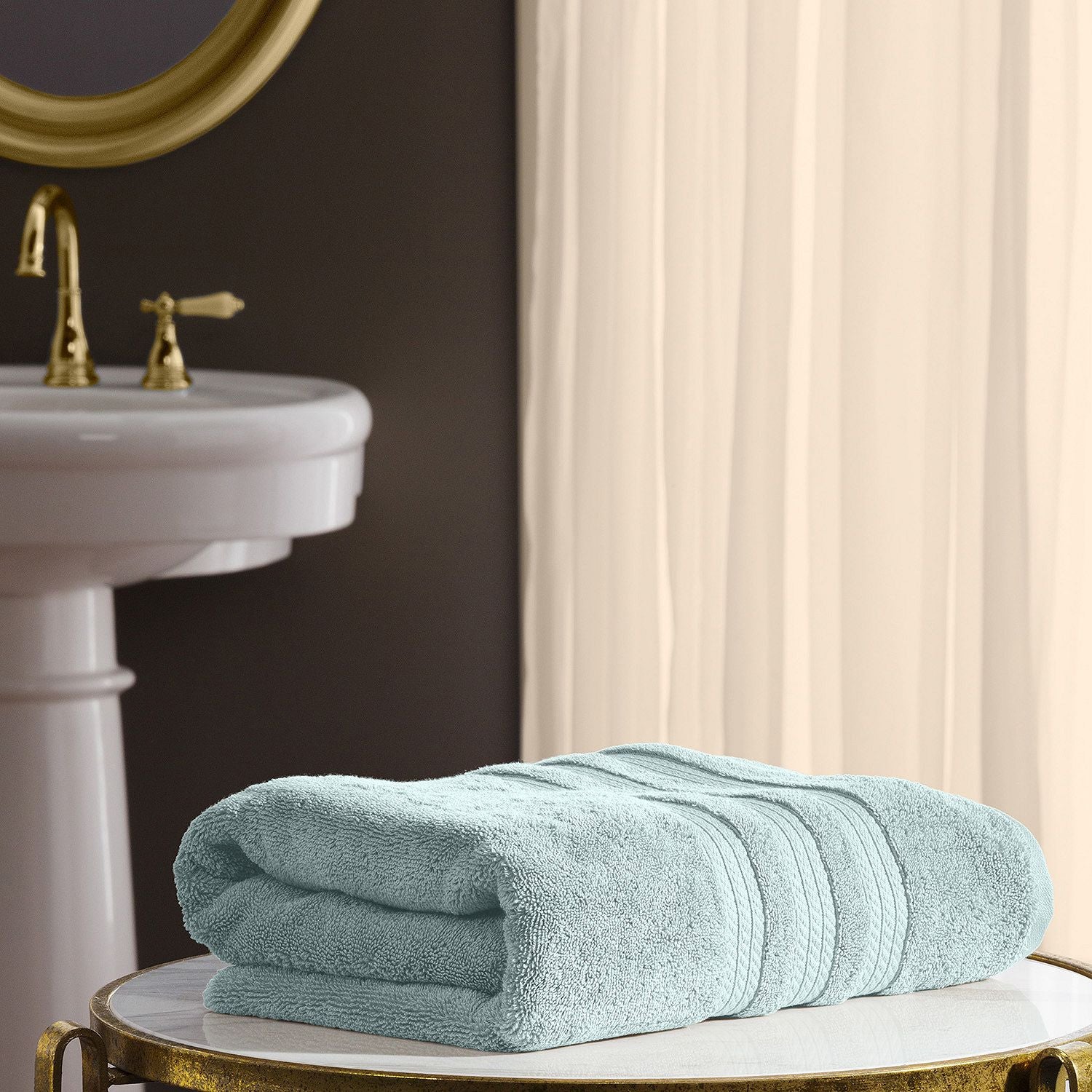  Thick Luxury Bath Towels - 30” x 60”, Heavy Weight, LargeBath  Towels, 100% Combed Cotton, Ultra Soft & Highly Absorbent, 800 GSM