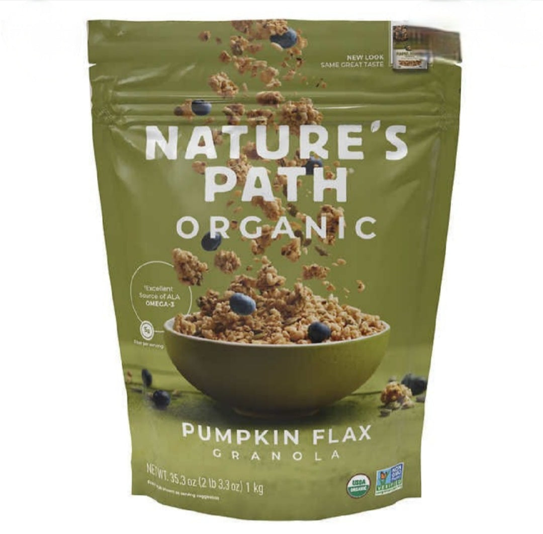 Nature's Path Organic Flax Plus Pumpkin Flax Granola 35.2 oz. – My